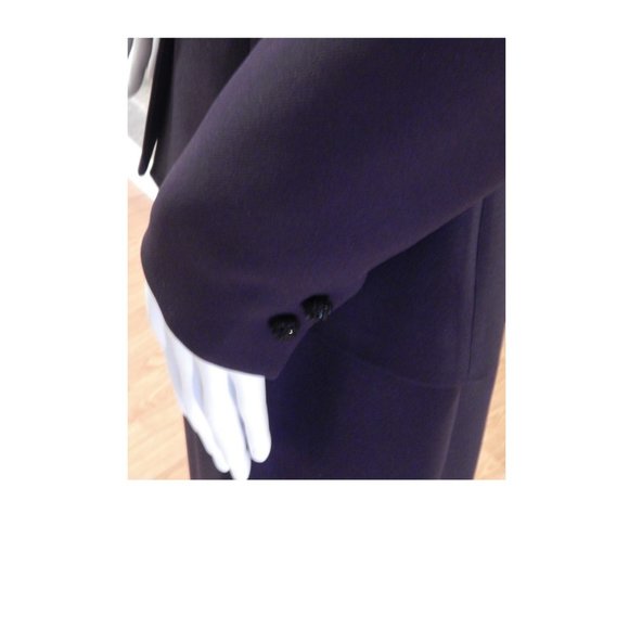 Albert Nipon size 4P PURPLE/SEQUINED - Picture 12 of 15